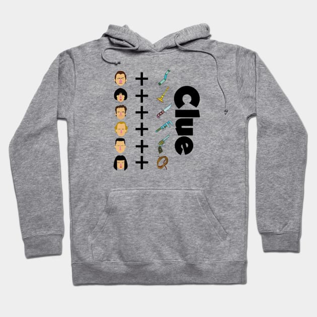 Clue movie t-shirt Hoodie by Takurs